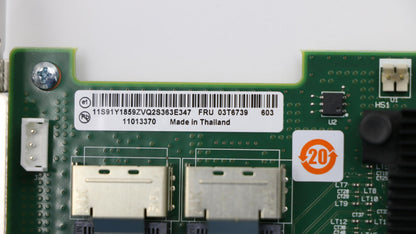 Lenovo LSI 9240-8i 8ports w/o R5 SA Board 03T6739