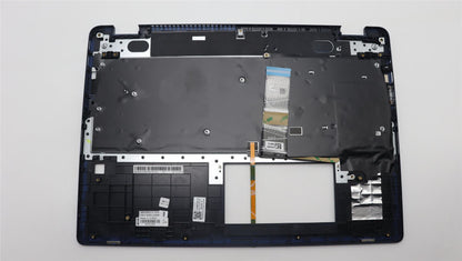 Lenovo IdeaPad 5 16IRU8 Keyboard Palmrest Top Cover Hebrew Abyss Blue 5CB1L30946