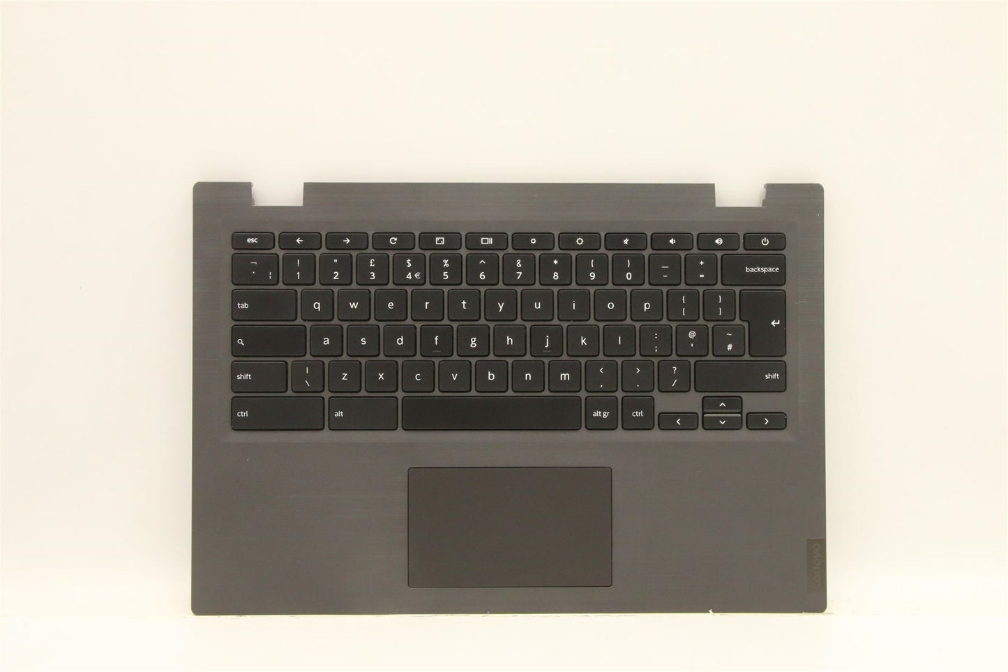 Lenovo Chromebook S345-14AST 14e Keyboard Palmrest Top Cover UK Grey 5CB0S95250