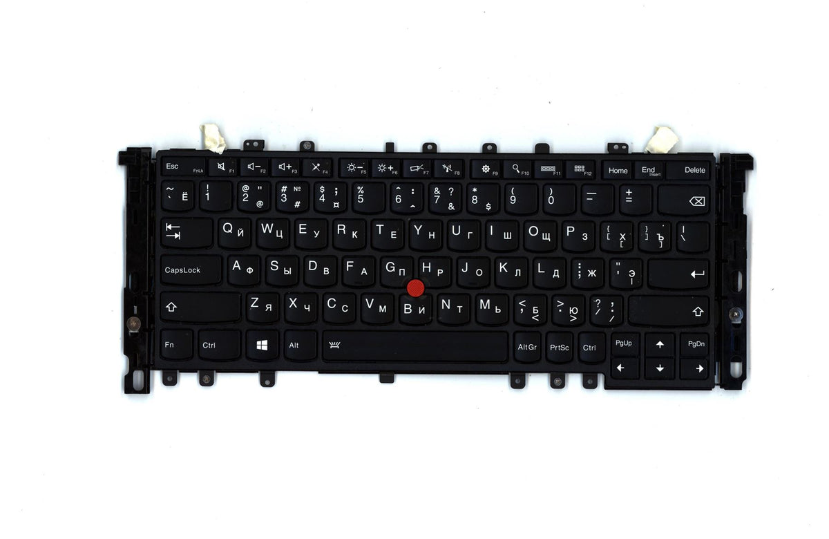 Genuine Lenovo Yoga ThinkPad Keyboard Russian Black Backlit 04Y2643 04Y2939