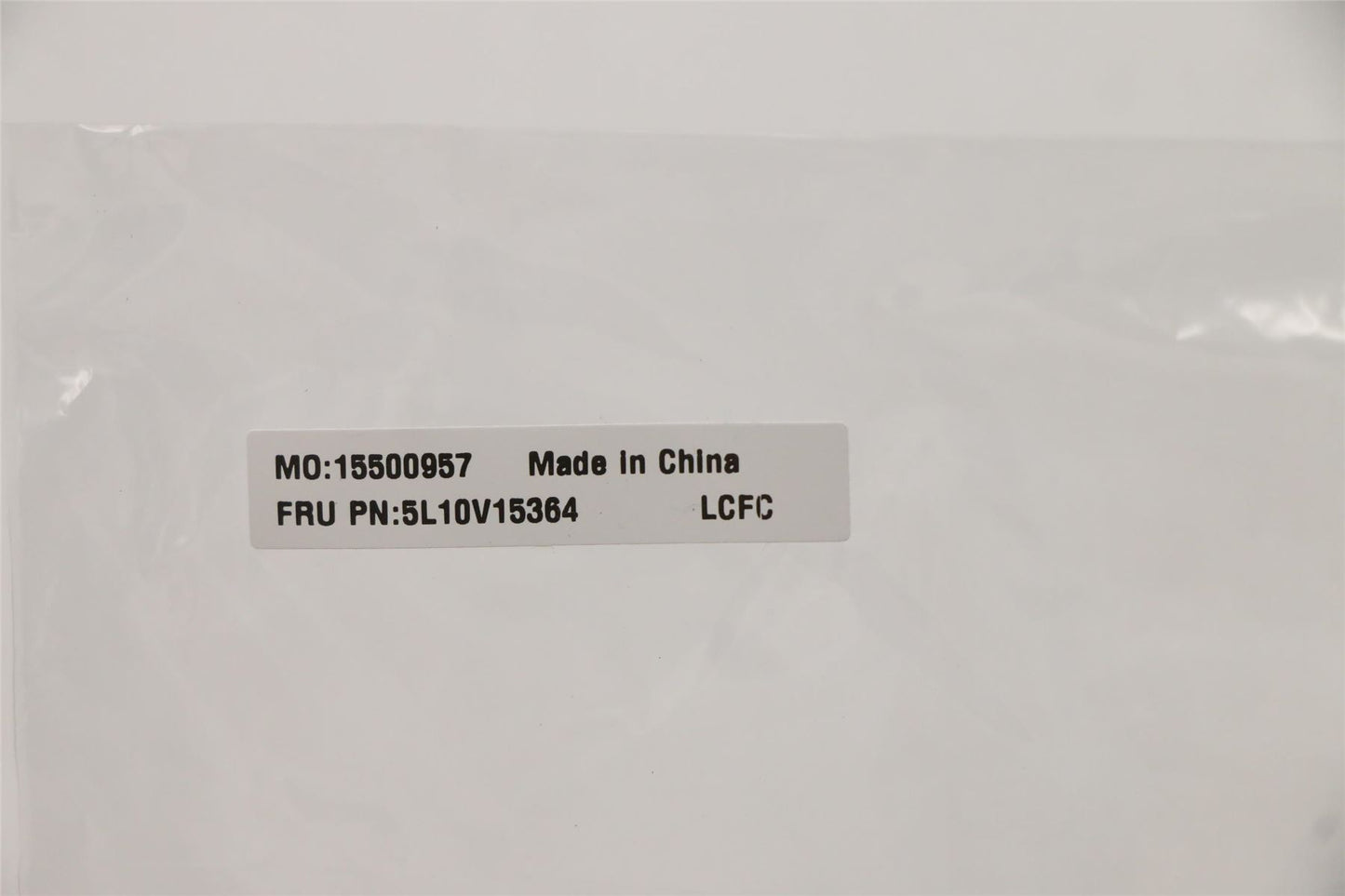 Lenovo LABEL FRU Mars2.0 GEO LBL Kit Black 5L10V15364