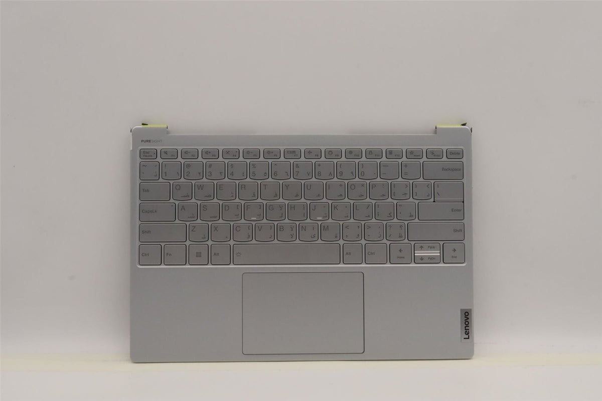 Lenovo Yoga 7 13IAP7 Palmrest Cover Touchpad Keyboard Arabic 5CB1J31348