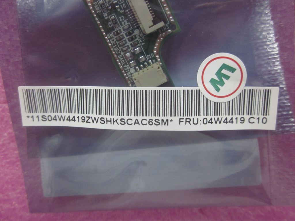 Lenovo FRU FP subcard W/FP function 04W4419