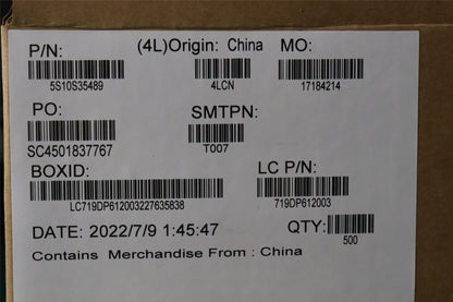 Lenovo SCREW Screw L 82UH 1.6D3LK3.5D0.5TZKNL 5S10S35489