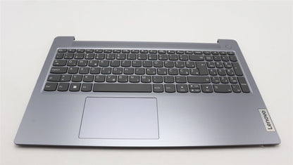 Lenovo IdeaPad 3 15AMN8 Palmrest Cover Touchpad Keyboard Slovenian 5CB1L27554