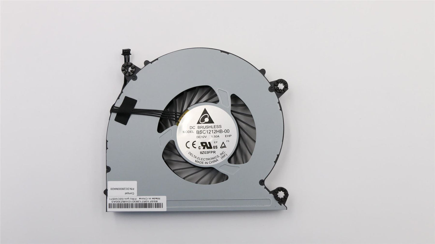 Lenovo Yoga 50a 24 4 50a 24 3 A940-27ICB Cooling Fan 02CW371