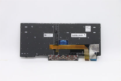Lenovo ThinkPad X13 L13 Gen 2 s Keyboard Bulgarian Black Backlit 5N20V43044