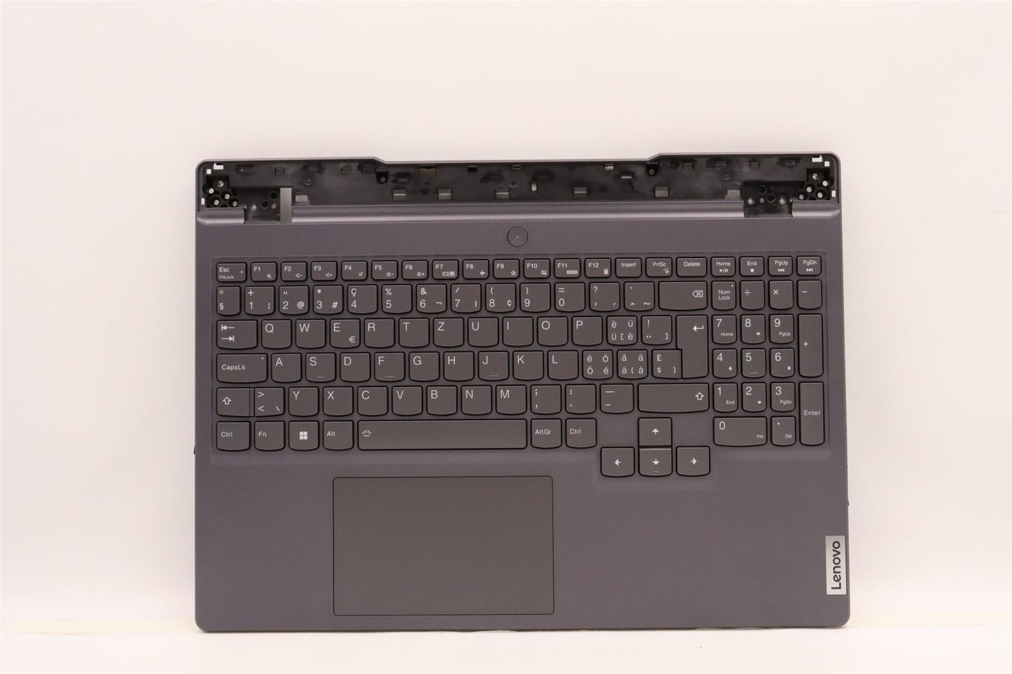 Lenovo 5 15IAH7H Palmrest Cover Touchpad Keyboard Switzerland Backlit 5CB1F39090