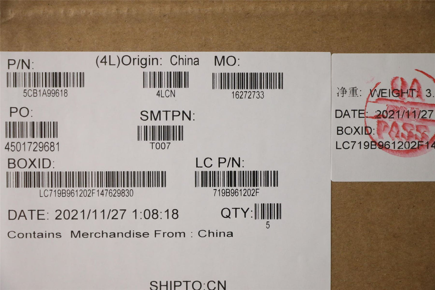 Lenovo Upper Case ASM_GERL81YQNBLNFPGGML 5CB1A99618