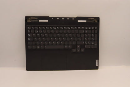 Lenovo S7 16IAH7 Palmrest Cover Touchpad Keyboard Spanish Onyx Grey 5CB1J04368