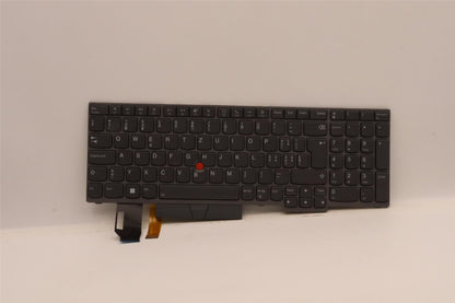 Lenovo ThinkPad T15 Gen 2 P15s Gen 2 Keyboard Swiss Grey Backlit 5N21B08436