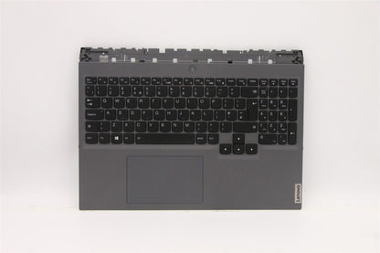 Lenovo Legion 5 16ITH6H Palmrest Cover Touchpad Keyboard UK Europe 5CB1D05257