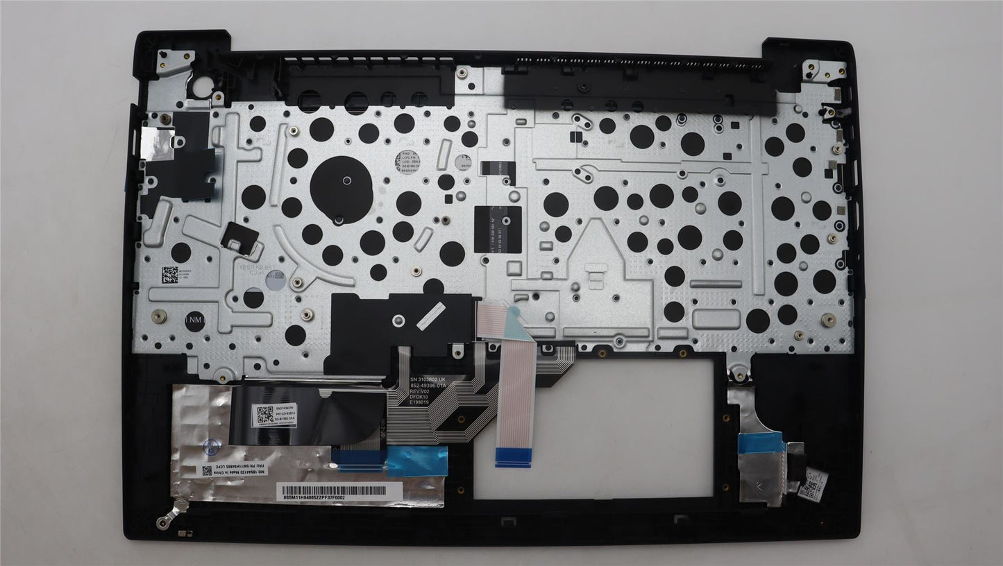 Lenovo ThinkPad E16 Gen 1 Keyboard Palmrest Top Cover Russian Black 5M11H94864