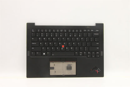 Lenovo Carbon X1 10th Keyboard Palmrest Top Cover German Black 5M11H44213