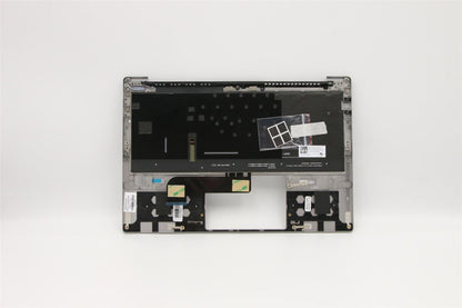 Lenovo IdeaPad 730S-13IWL Keyboard Palmrest Top Cover US Platinum 5CB0S72896