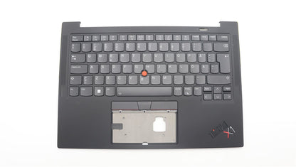Lenovo Carbon X1 9th Keyboard Palmrest Top Cover German Black 5M11C53292