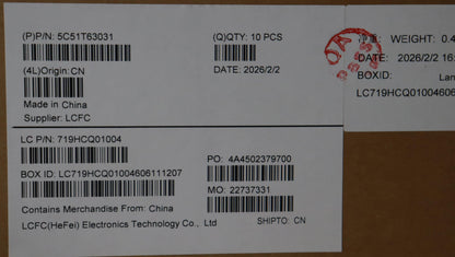 Lenovo CARDPOP FRU IO/B NSH761 NE063 NFP NVP I/O Board 5C51T63031