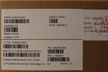 Lenovo Upper Case ASM_FRA L82RM AB_FP_BL 5CB1H72451