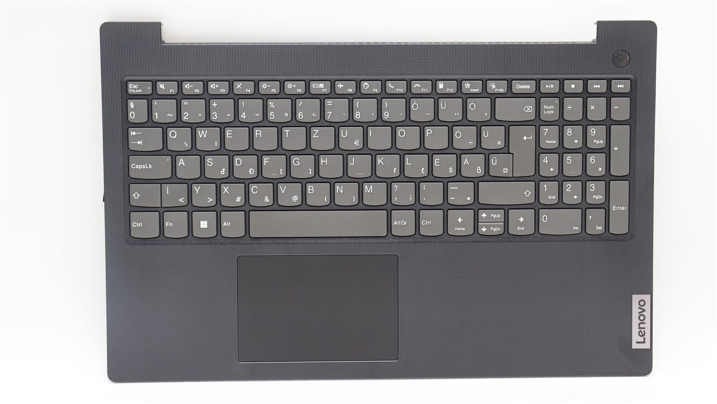 Lenovo V15 G2 IJL Palmrest Cover Touchpad Keyboard Hungarian Black 5CB1F36598