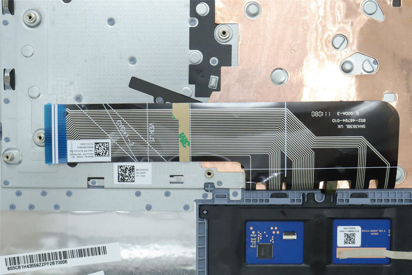 Lenovo Upper Case ASM_BEL L82RJ FP MB BL 5CB1H43559