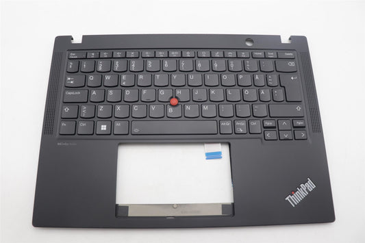 Lenovo ThinkPad X13 Gen 4 Keyboard Palmrest Top Cover Black Backlit 5M11H94444