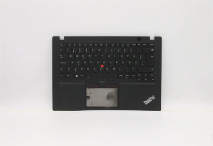 Lenovo ThinkPad T14s Keyboard Palmrest Top Cover Estonian Black 5M10Z54174