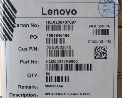 Lenovo Yoga 7 14IRL8 7 14ARP8 Speaker Speakers 5SB0S32015