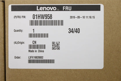 Lenovo MECH_ASM KBD bezel ASM with no FPR 01HW958