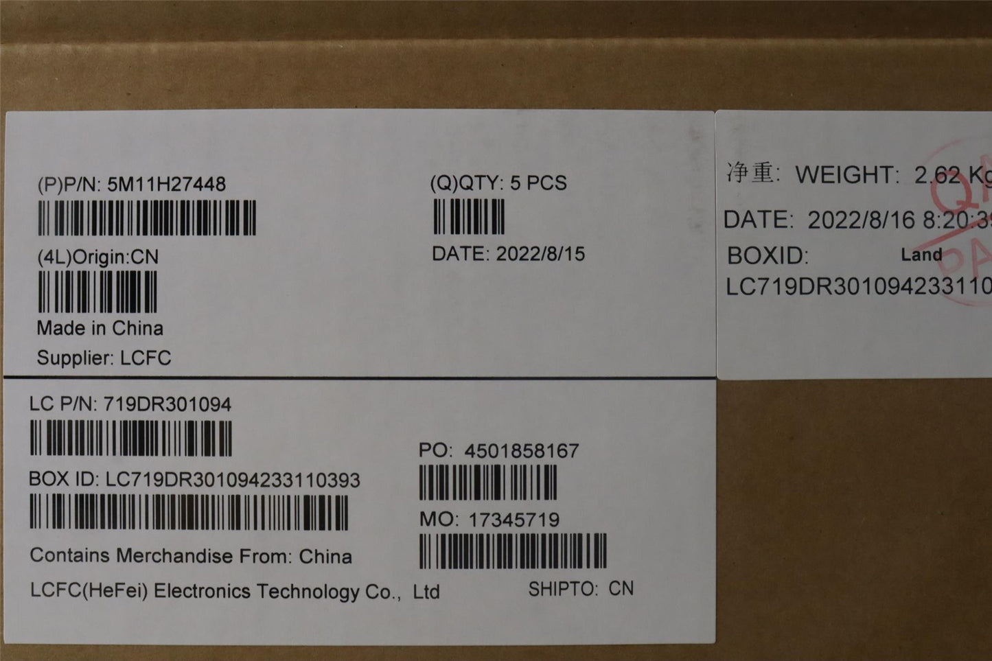 Lenovo ThinkPad T14s Gen 3 Palmrest Cover Keyboard Latin Spanish 5M11H27448