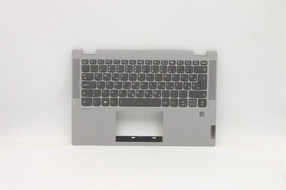 Lenovo IdeaPad 5-14ALC05 Palmrest Cover Keyboard Arabic Grey 5CB1C19408