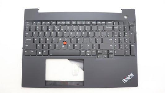 Lenovo ThinkPad E16 Gen 1 Palmrest Cover Keyboard US Europe Black 5M11L65329