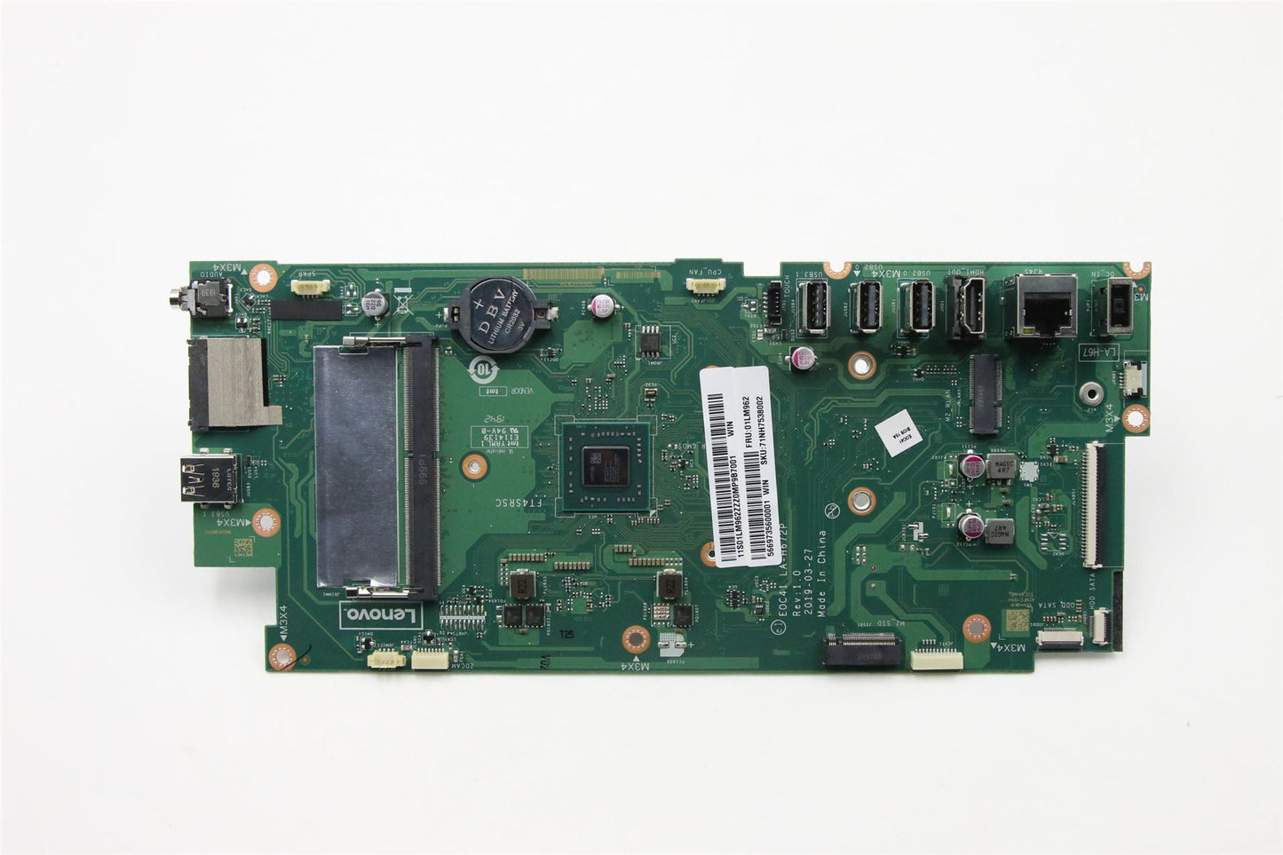 Lenovo IdeaCentre A340-22AST Motherboard Mainboard UMA AMD A4-9125 01LM962