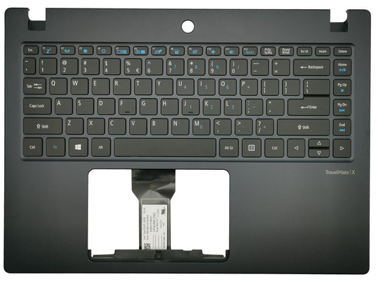 Acer Travelmate X30-51-M X30-51-MG Palmrest Cover Keyboard Black 6B.VJ5N4.001