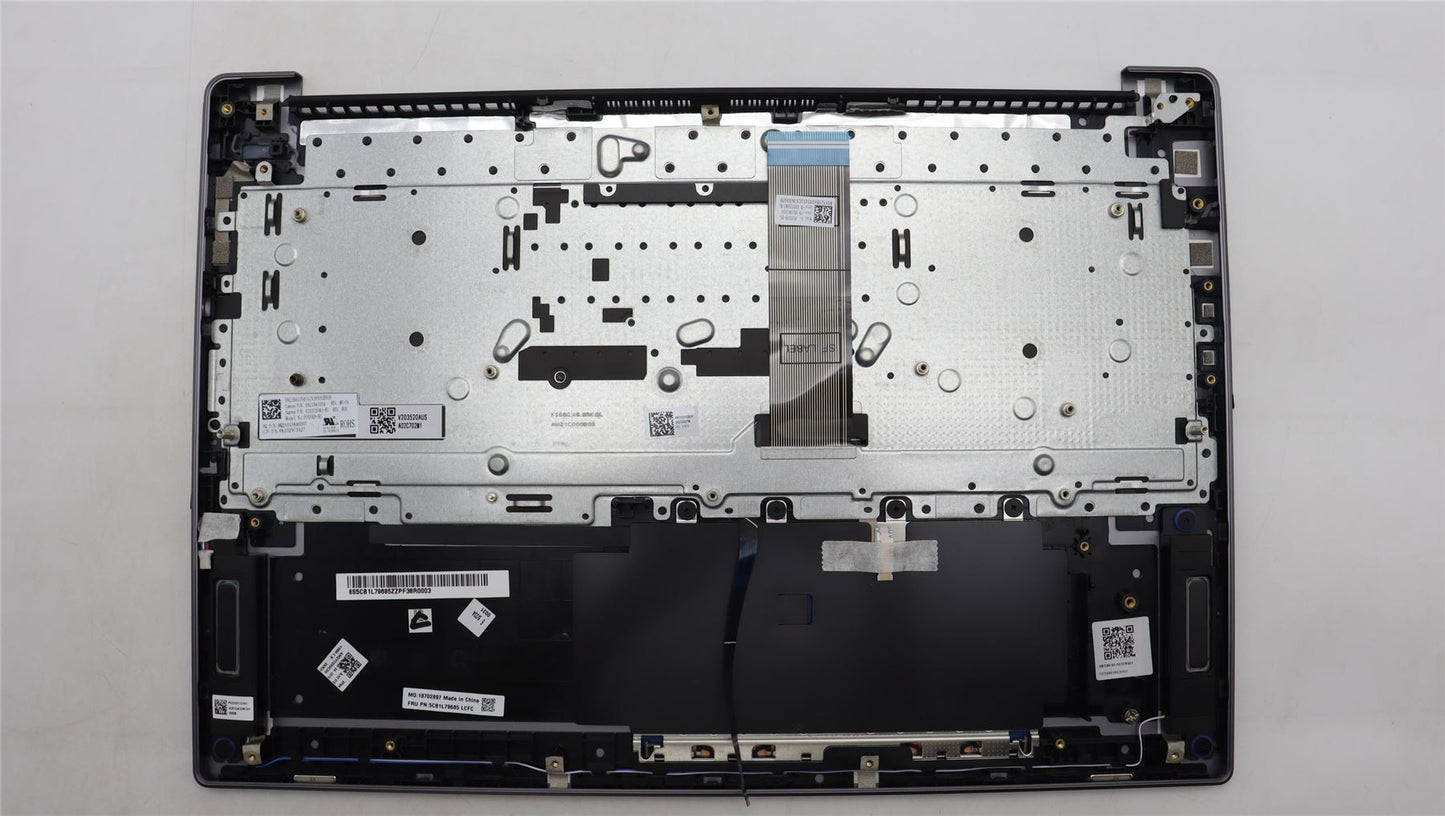 Lenovo IdeaPad 5 16APH8 Palmrest Cover Touchpad Keyboard Bulgarian 5CB1L79685