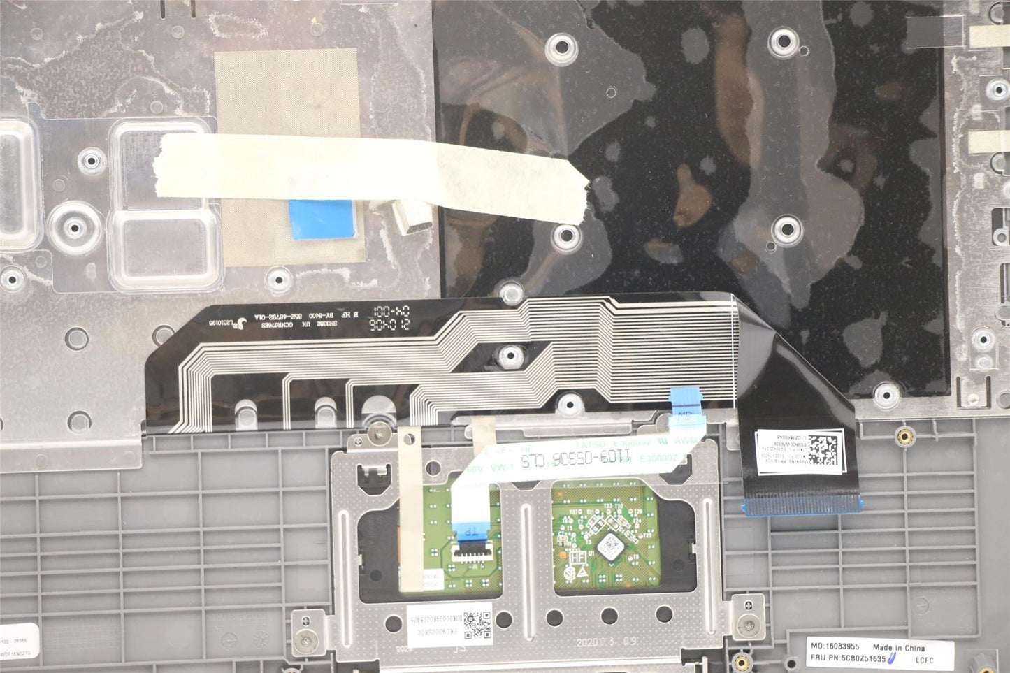 Lenovo IdeaPad 3 11ADA05 Palmrest Cover Touchpad Keyboard 5CB0Z51635