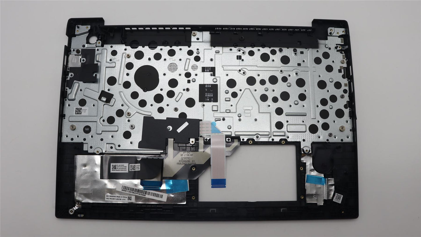 Lenovo ThinkPad E16 Gen 1 Palmrest Cover Keyboard US Black Backlit 5M11J05736