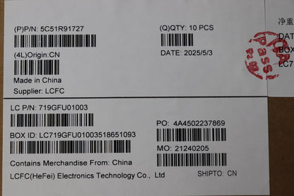 Lenovo CARDPOP PCBA IO/B NSG691 ME630 FP I/O Board 5C51R91727