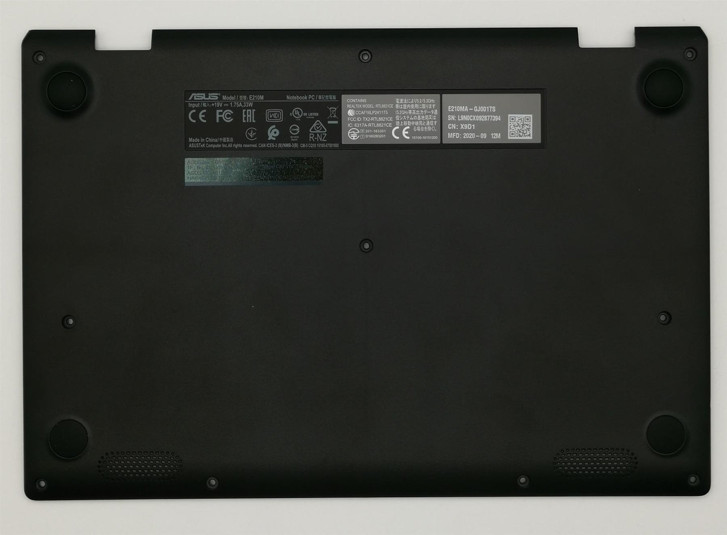 Asus E210MA Bottom Case Assy 90NB0R41-R7D010