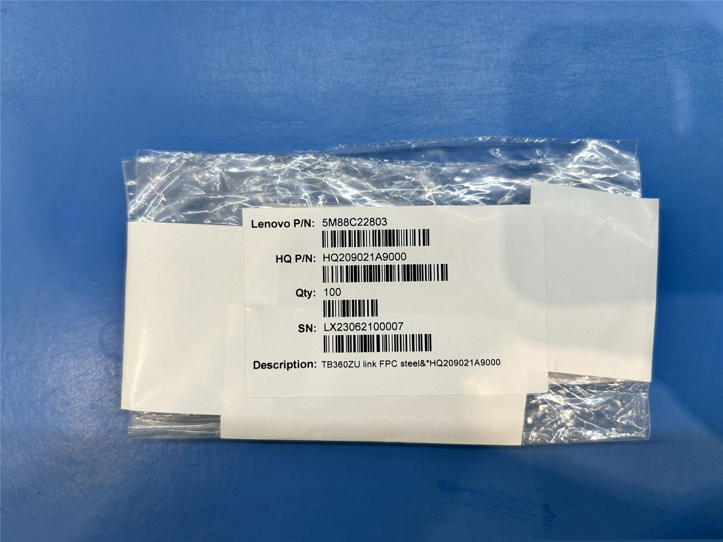 Lenovo TB360ZU link FPC steel&*HQ209021A9000 5M88C22803