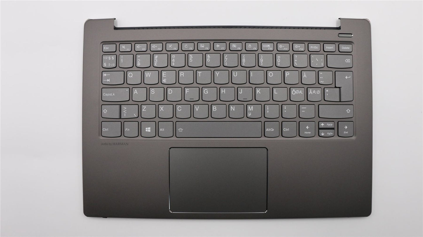 Lenovo IdeaPad 530S-14IKB 530S-14ARR Keyboard Palmrest Nordic Backlit 5CB0R11909