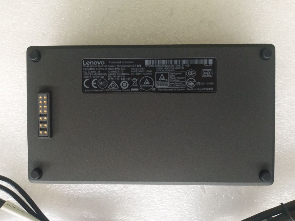 Lenovo Stack Bluetooth Speaker-FRU 03X7419
