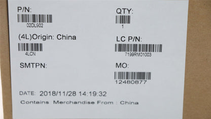 Lenovo LABEL Jinn2 FRU GEO LABEL KIT, Silver 02DL902