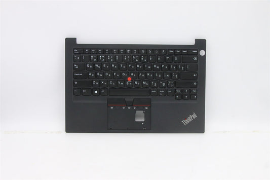 Lenovo ThinkPad E14 2 Keyboard Palmrest Top Cover Russain Black 5M10W64667