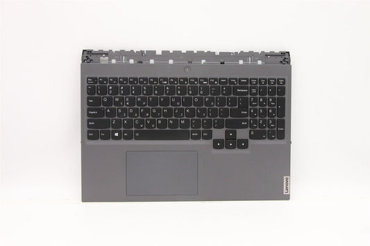 Lenovo 5 16ITH6H Palmrest Cover Touchpad Keyboard Greek Slate Grey 5CB1D05239