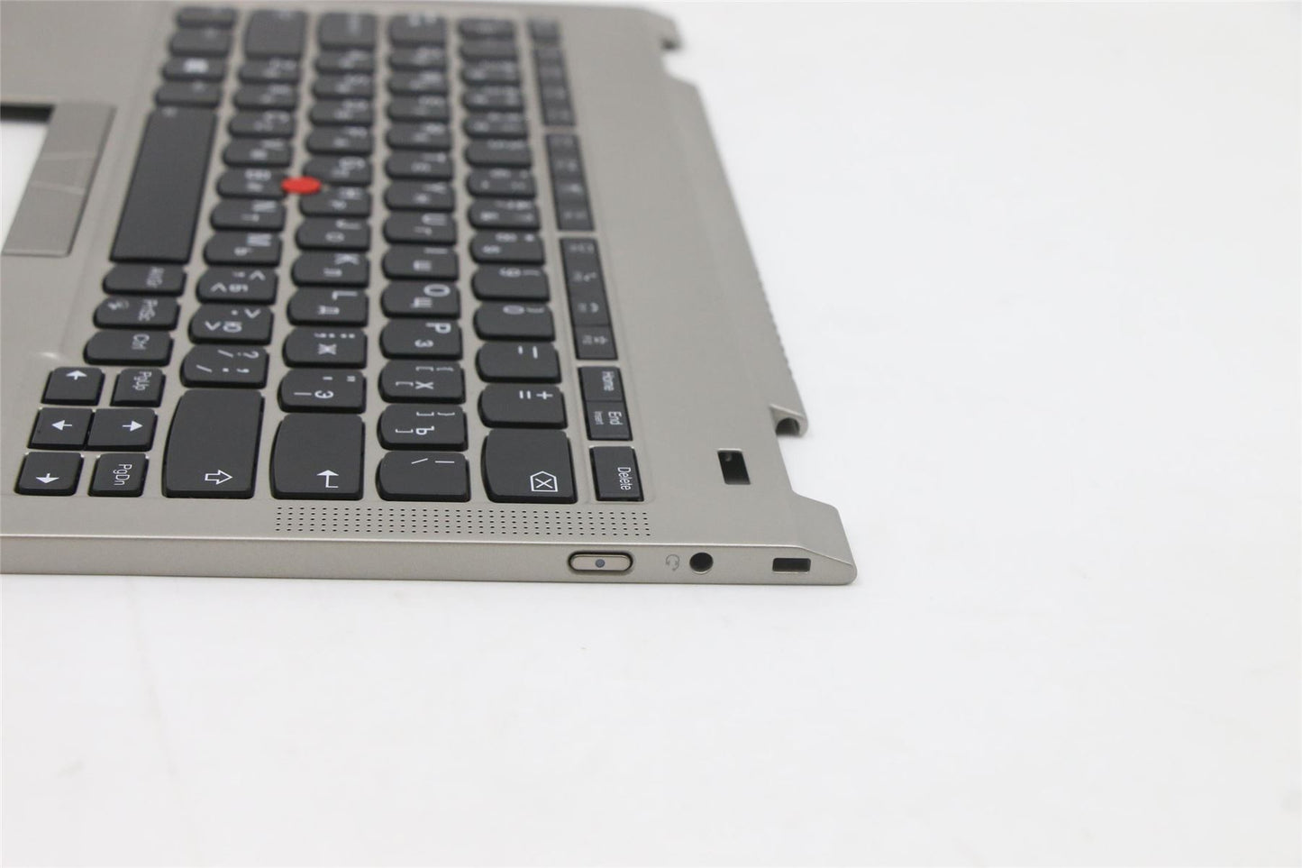 Lenovo ThinkPad X1 Keyboard Palmrest Top Cover Russian Titanium 5M11B59862