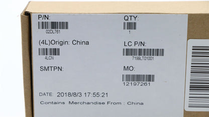 Lenovo Windu2 AMD FRU GEO label KIT 02DL761