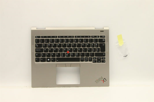Lenovo ThinkPad X1 Keyboard Palmrest Top Cover Slovenian Titanium 5M11B59863