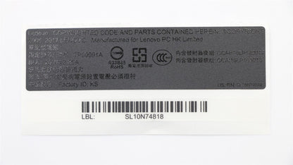 Lenovo LABEL Kylo FRU GEO Label Kit,BK 02DA337
