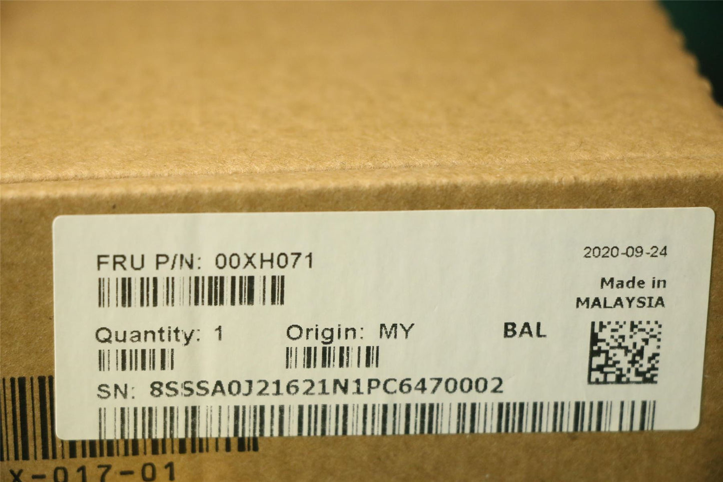 Lenovo SP Intel Xeon E52637 V4 135W 00XH071