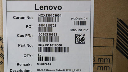Lenovo Camera Cable H 82WU_EMEA 5C10S30633
